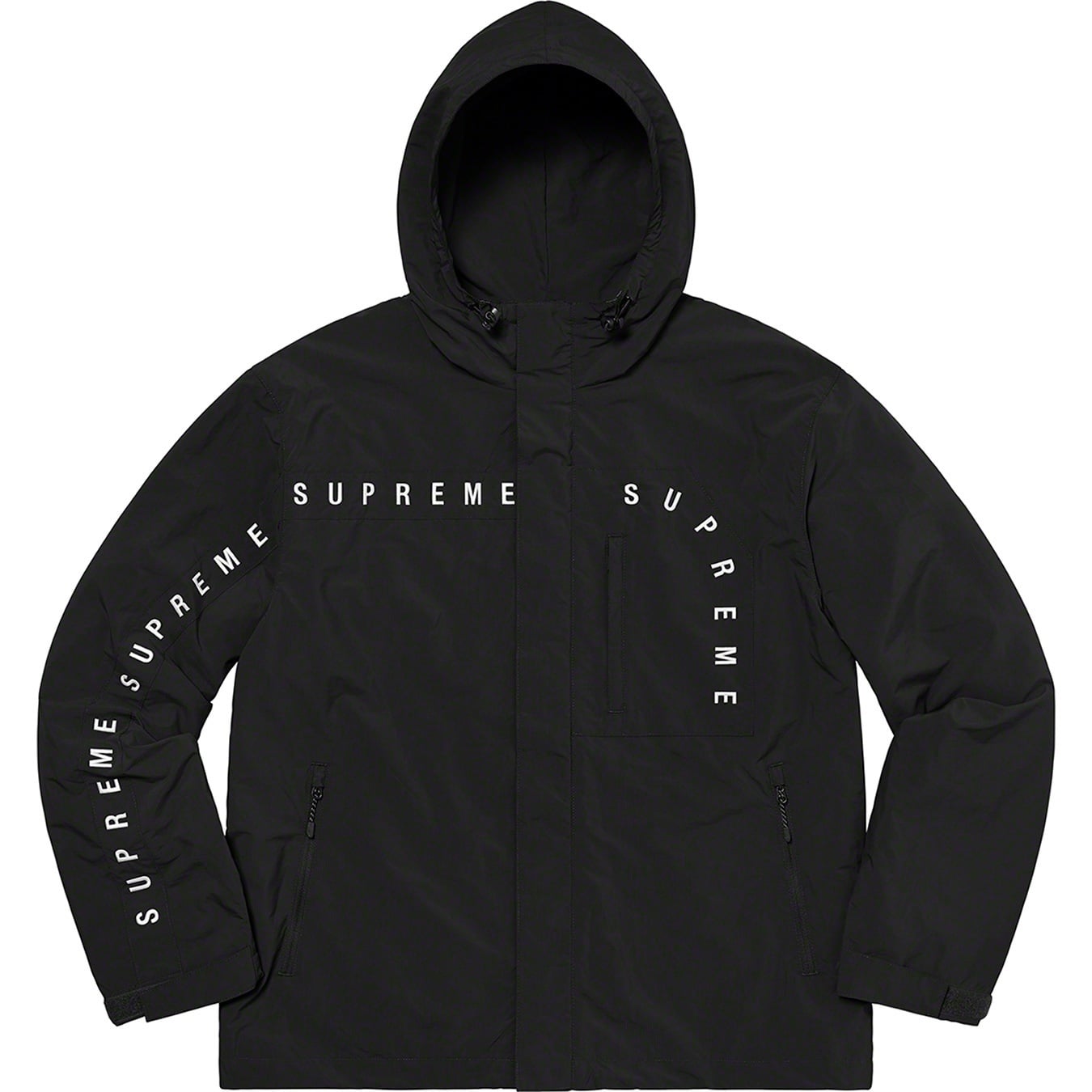 Curve Logos Ripstop Jacket view 2